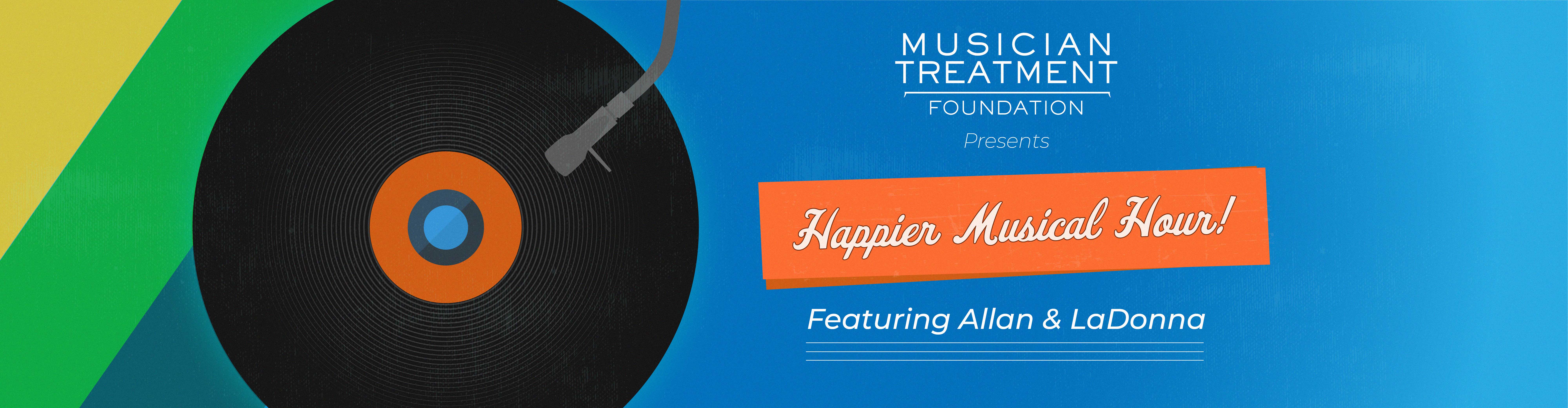 Happier Musical Hour Concert Featuring Allan Mayes, LaDonna, and Special Guest Elvis Costello