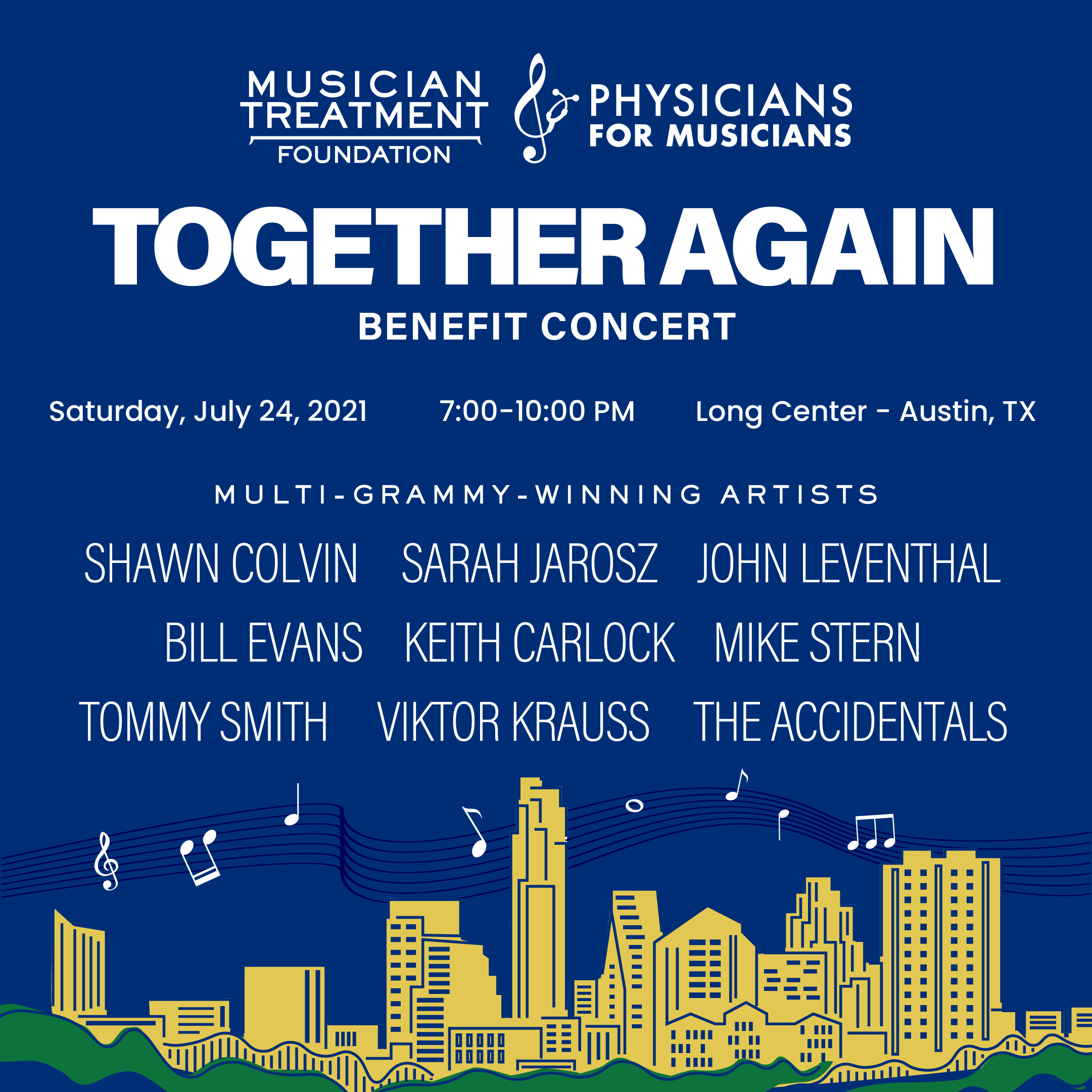 Physicians For Musicians Together Again Benefit Concert